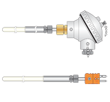 Type R Thermocouples for vacuum use