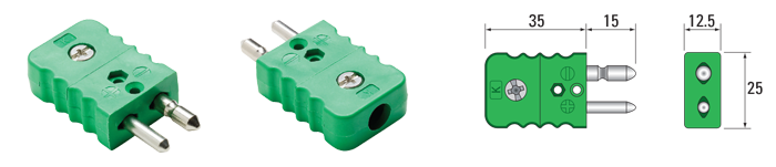 Thermocouple Plug Type K Standard Thermocouple Plug