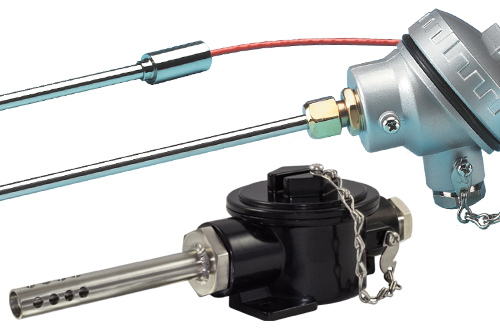 RTD Pt100 sensors with an assortment of terminations and styles