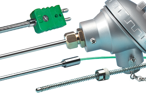 Thermocouple sensors with various end terminations