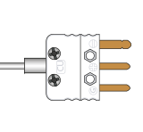 RTD, PRT, Pt100 Sensor with miniature plug