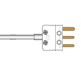 RTD, PRT, Pt100 Sensor with Miniature Plug