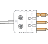 RTD, PRT, Pt100 Sensor with Standard Plug