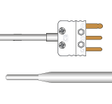 RTD, PRT, Pt100 Sensor with Miniature Plug