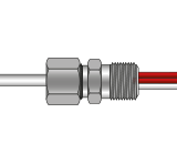 RTD, PRT, Pt100 Sensor with Terminal Entry Gland