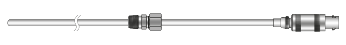 RTD, PRT, Pt100 Sensor with Lemo Connector