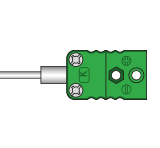 Miniature Thermocouple with Mini Socket