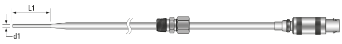 RTD, PRT, Pt100 Sensor with Lemo Connector