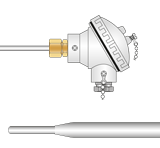 RTD, PRT, Pt100 Sensor with Miniature Head