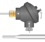 RTD, PRT, Pt100 Sensor with Cast Iron Head