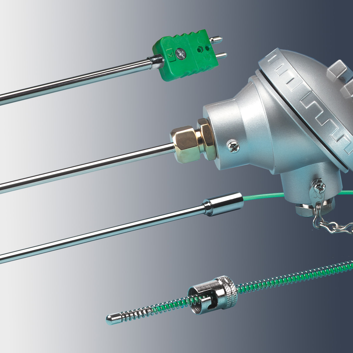 Type K Thermocouple – Chromel Alumel temperature sensor with stainless steel sheath