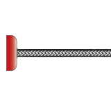 RTD, PRT, Pt100 Sensor High Temperature Magnet