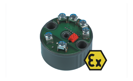 ATEX Approved Thermocouple and RTD Transmitter - Head Mounting